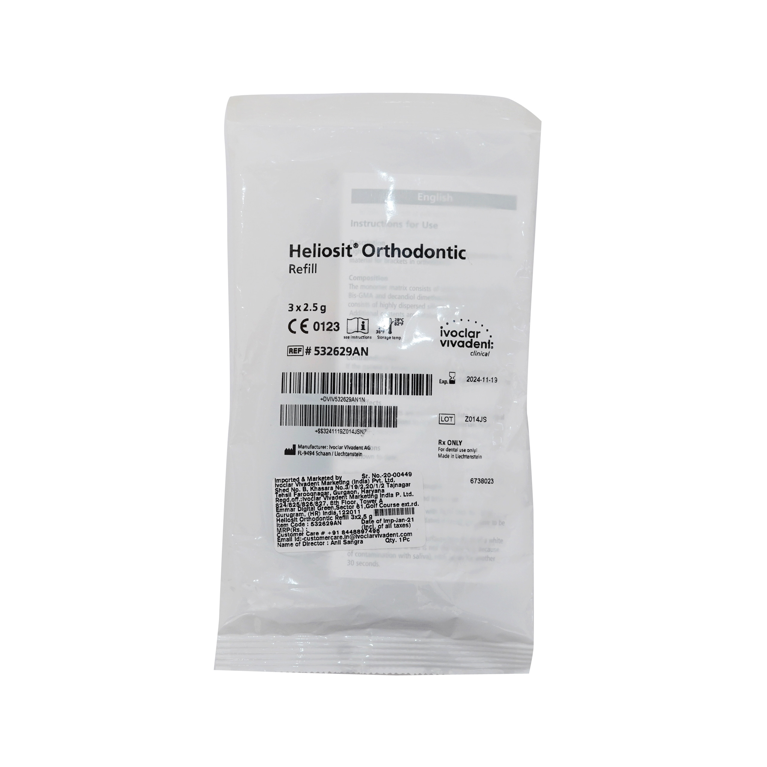 Heliosit Orthodontic Refill